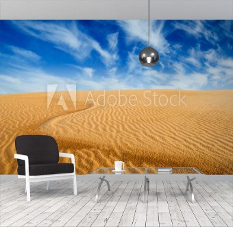 Picture of Desert sand dunes on sunrise